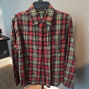 Ralph Lauren Plaid flannel Button Down Shirt